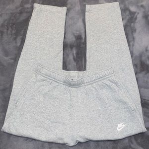 Womens Medium Light Grey Nike Sweatpants